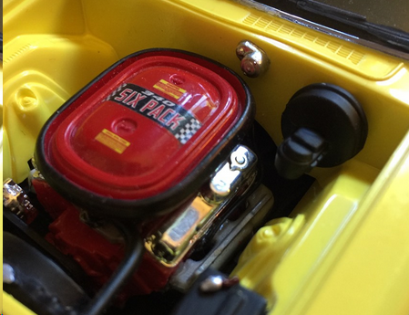 1970 Dodge Challenger T/A model car by Revell