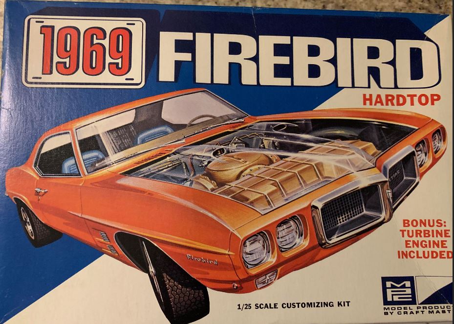 X-RAY: ☼RARE☼ 1969 Pontiac Firebird 1/25, MPC | The Model Car