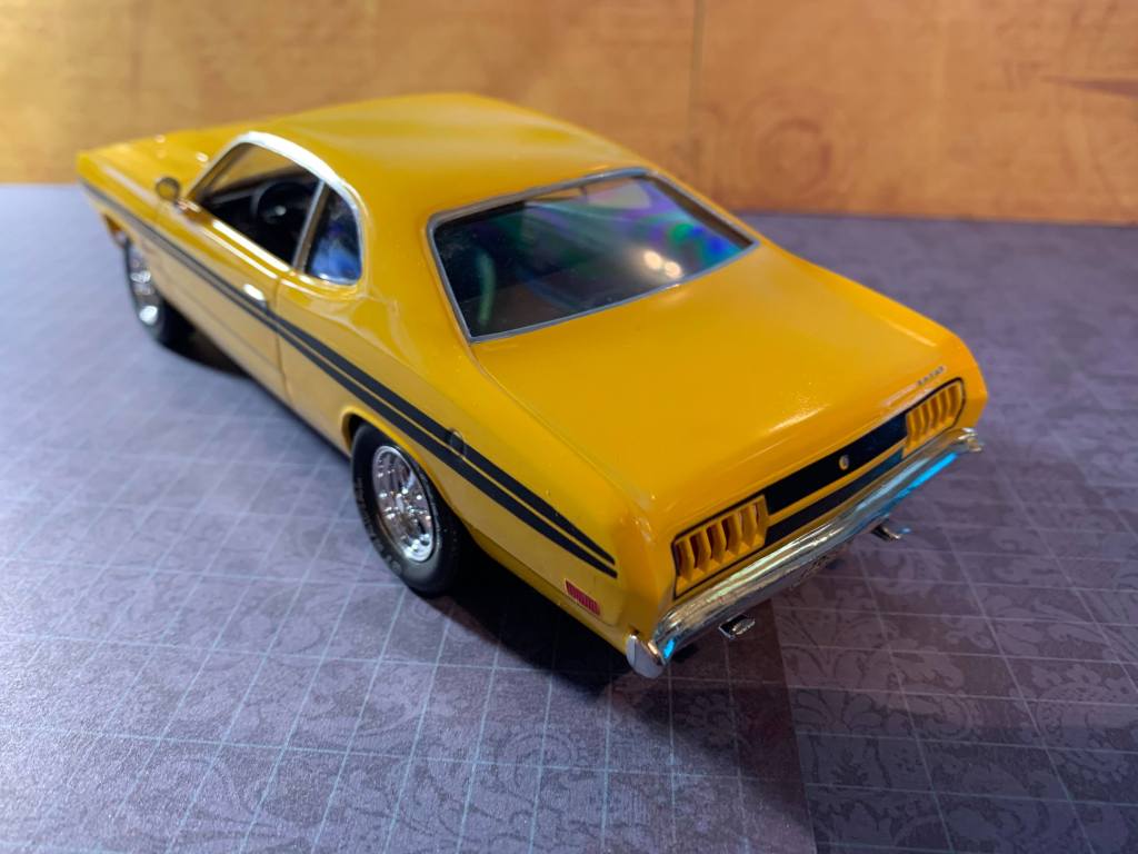 1971 Dodge Demon MPC kit rear