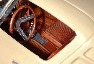 1963 Corvette Stingray by AMT interior