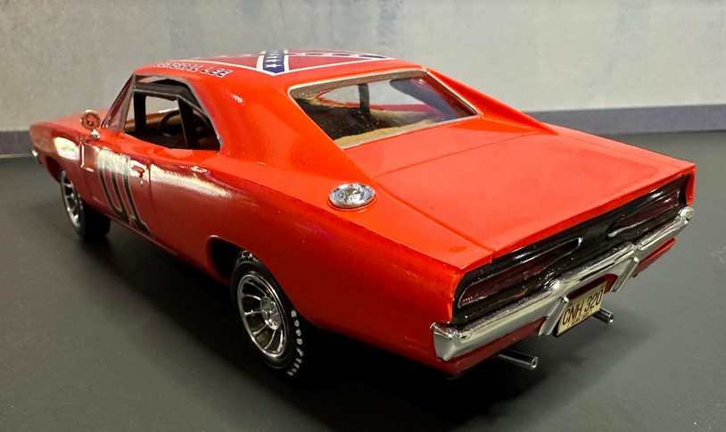 Dukes of Hazzard General Lee made by MPC - rear