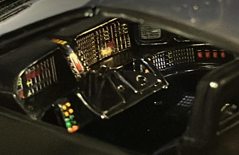 Knight Rider Firebird MPC model interior