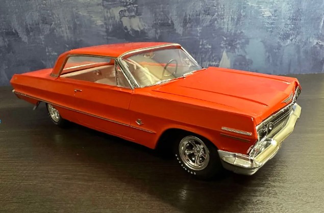 1963 Chevy Impala SS by AMT front view
